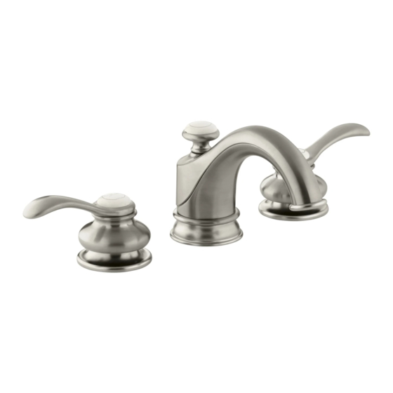 KOHLER FAIRFAX K 12265 4 BN INSTALLATION AND CARE MANUAL Pdf Download   Kohler Fairfax K 12265 4 Bn 