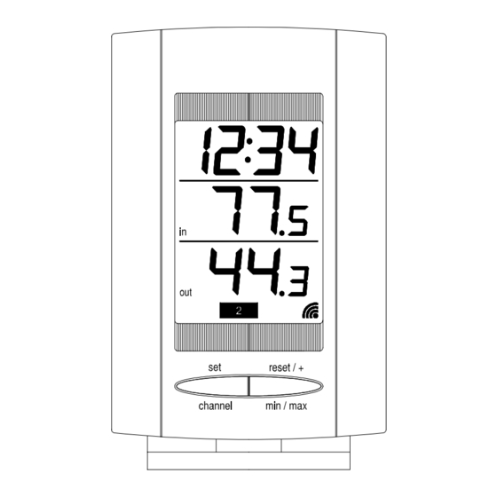 La Crosse Technology WS-7136U Instruction Manual