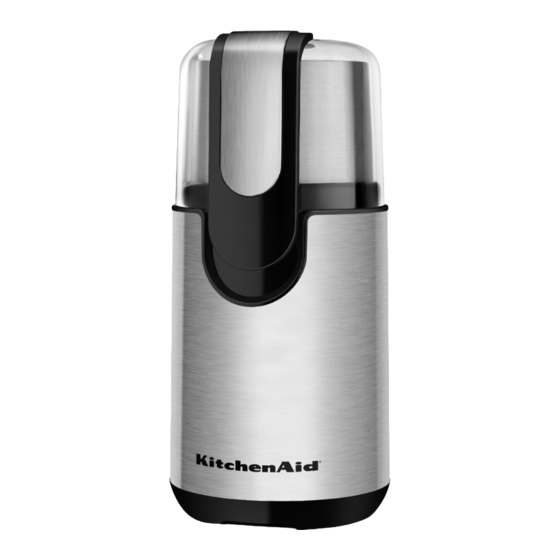 KitchenAid BCG111 Instructions Manual