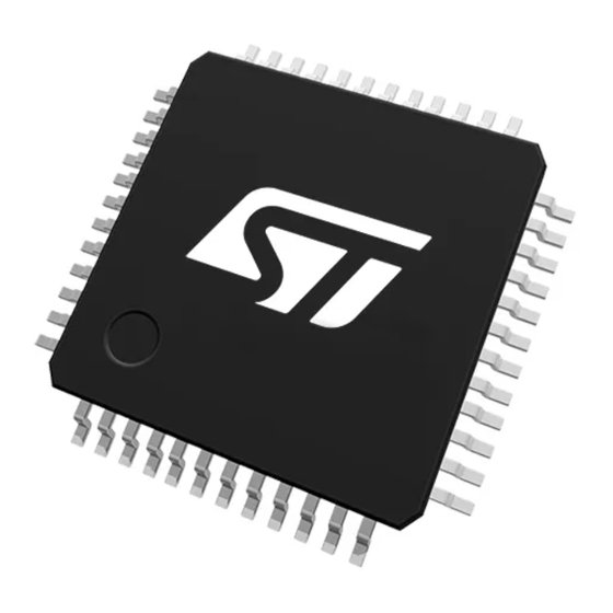 ST STM32G0 1 Series Reference Manual