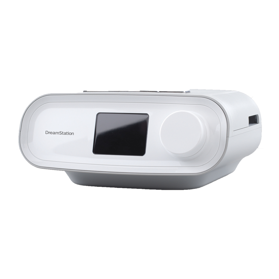 Philips DreamStation CPAP, CPAP Pro, Auto CPAP Troubleshooting Manual