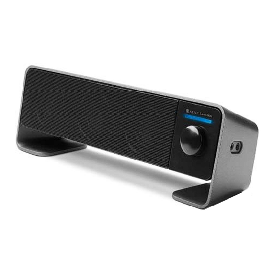 Altec Lansing FX3020 - SELL-SHEET Manual