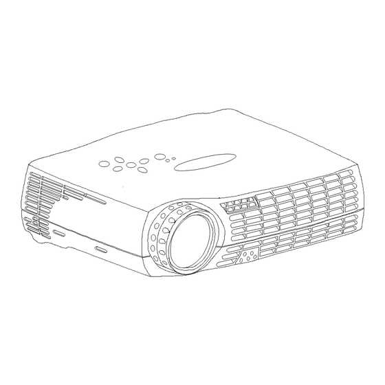 User Manuals: Fujitsu SCENICVIEW XP70 Data Projector