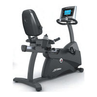 Life Fitness Upright Exercise Bikes User Manual