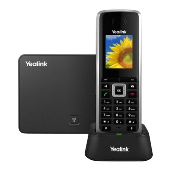Yealink W52P Quick Reference Manual
