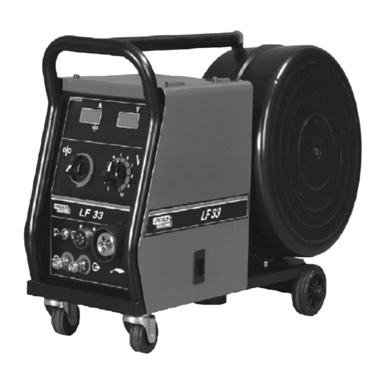 Lincoln Electric LINC FEED 33 Operator's Manual