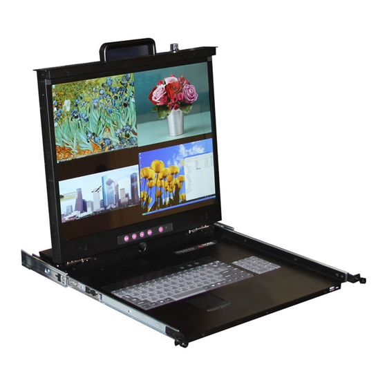 Rose electronics RackView-Switch RV1-CSKVT17/DVI Installation And Operation Manual
