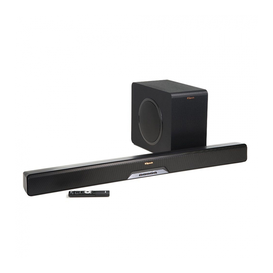 Klipsch RSB-11 Firmware Update Instructions
