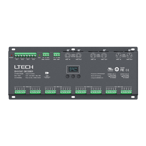 Ltech LT-932-OLED Manual