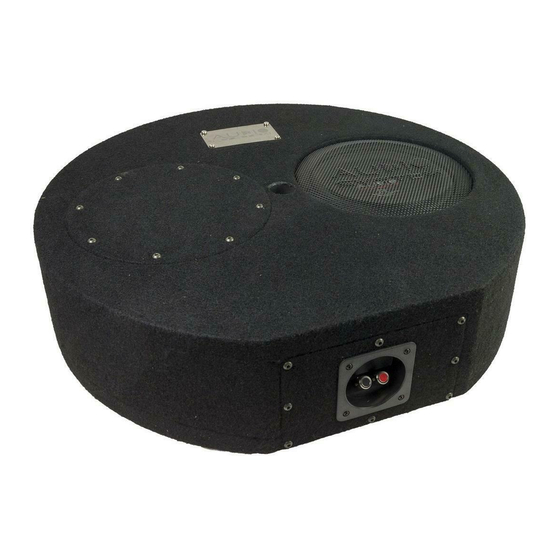 Audio System SUBFRAME R08 FLAT EVO User Manual