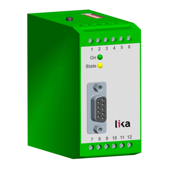Lika IF51 User Manual