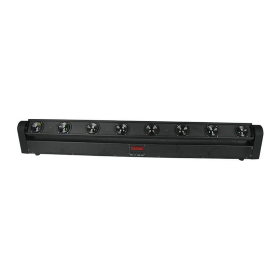 MJ LED LIGHTNING MJ-1018F Instruction Manual