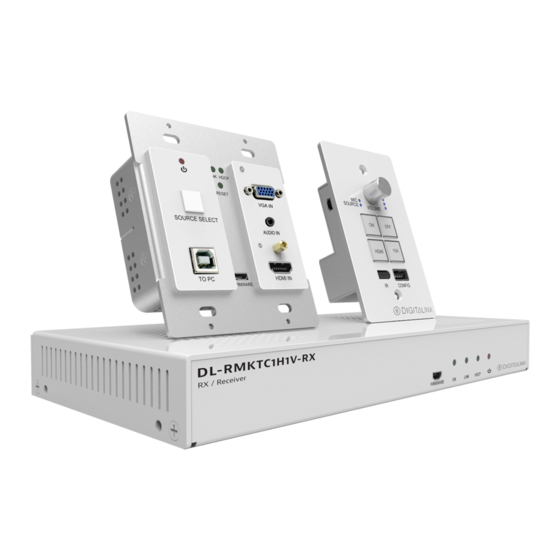 DigitaLinx DL-RMKTC1H1V-W Installation Manual