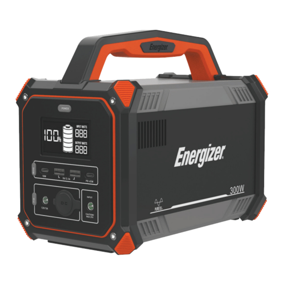 Energizer HardCase Professional EVEREST 300 Manuals