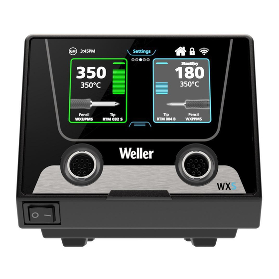 Weller WXsmart Original Instruction