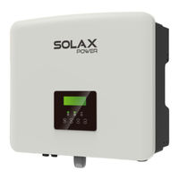 SolaX Power X1-Hybrid-G4 Installation Manual