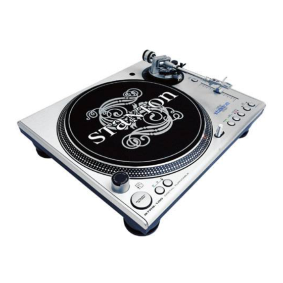Stanton STR8-100 Owner's Manual