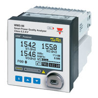 CARLO GAVAZZI WM5-96 - PROGRAMMING Instruction Manual
