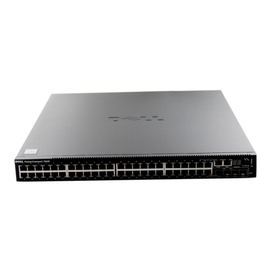 Dell PowerConnect 7048R-RA Manual