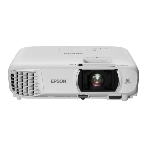 Epson Home Cinema System Installation Manual