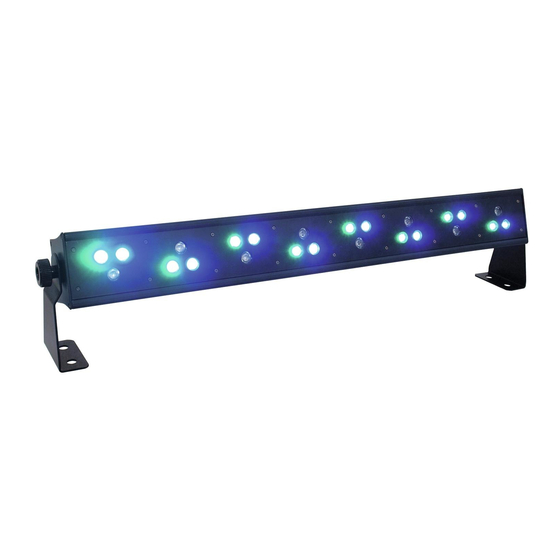 EuroLite LED Bar PIX-24 RGB User Manual