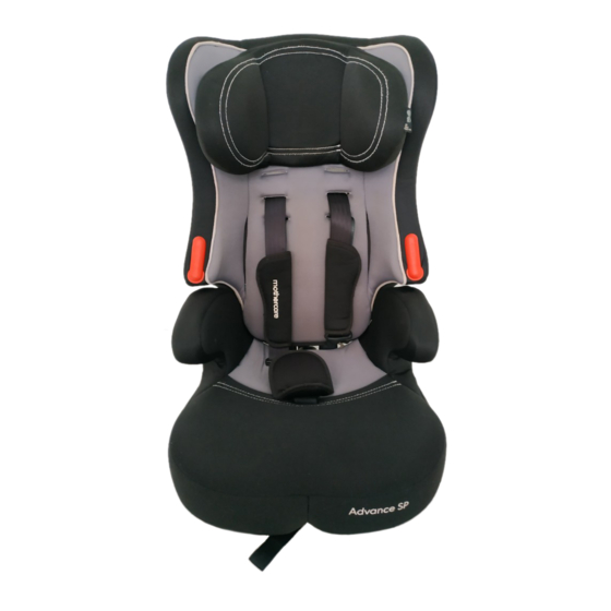 Mothercare journey clearance car seat manual