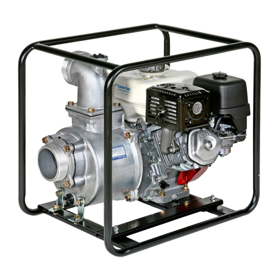 Tsurumi Pump TE3 Series Operation, Service And Repair Manual