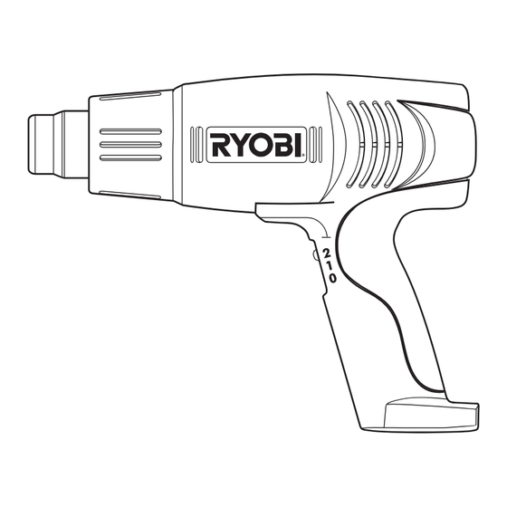 Ryobi EHG-2002LED User Manual