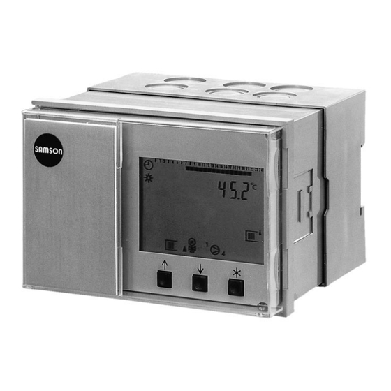 Samson TROVIS 5400 Series Mounting And Operating Instructions