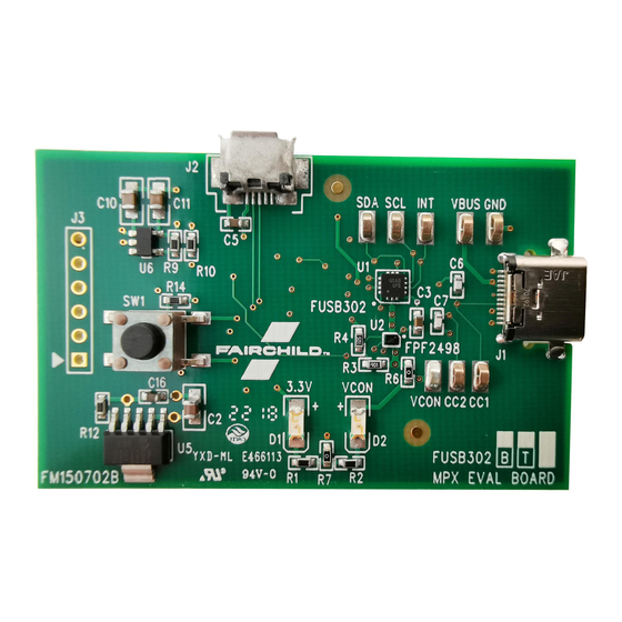 ON Semiconductor FUSB302 Type-C User Manual