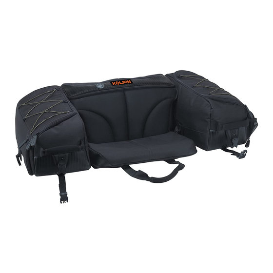 Kolpin Matrix Seat Bag Assembly And Installation Manual
