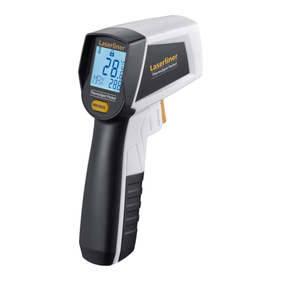 LaserLiner ThermoSpot Pocket Manuals