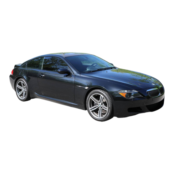 BMW 2006 M6 Owner's Manual