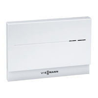 Viessmann Wireless base station Installation And Service Instructions For Contractors