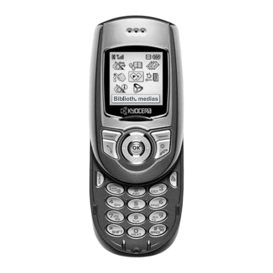 Kyocera Slider SE47 User Manual