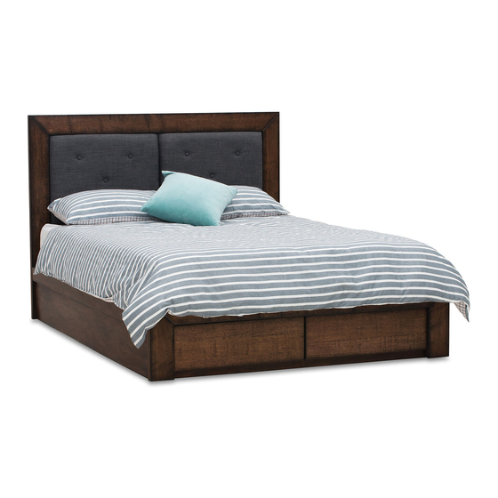 Amart Furniture BOULDER KING BED 53564 Assembly Instructions Manual