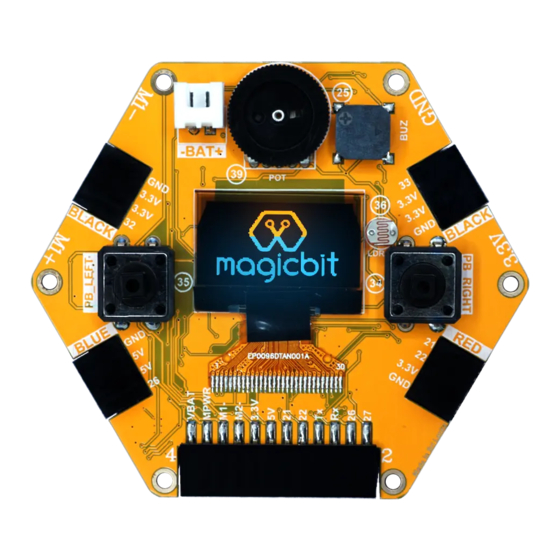 User Manuals: Magicbit Core Arduino Compatible STEM