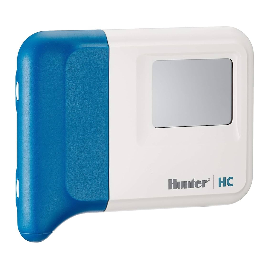 Hunter Hydrawise HC, HPC, Pro-HC - Wi-Fi Irrigation Control System Manual