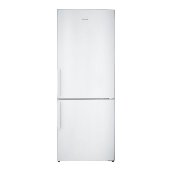Gorenje NRK7191JW User Manual
