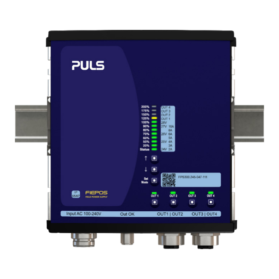 Puls FPS300.245-047-111 Installation Manual