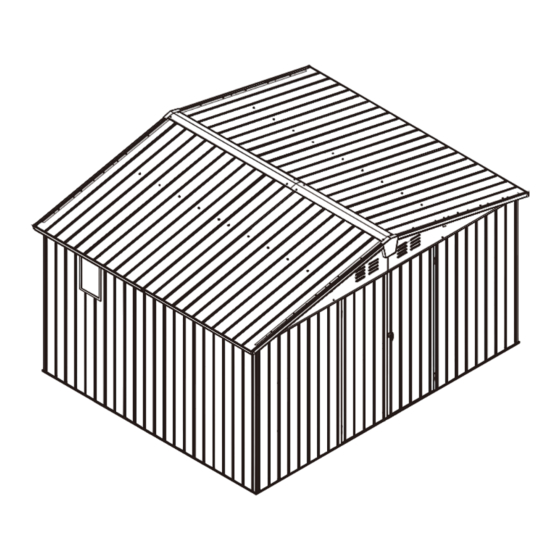 domi outdoor living LGCF1620 Storage Shed Manuals