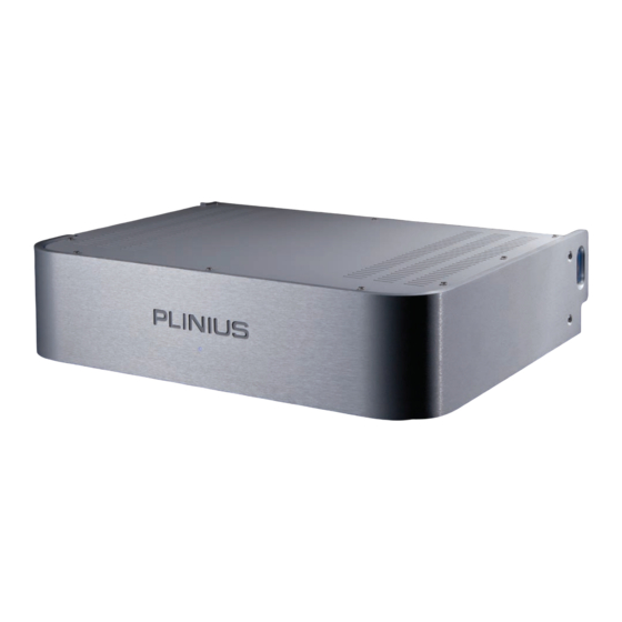 Plinius P10 Instruction Manual