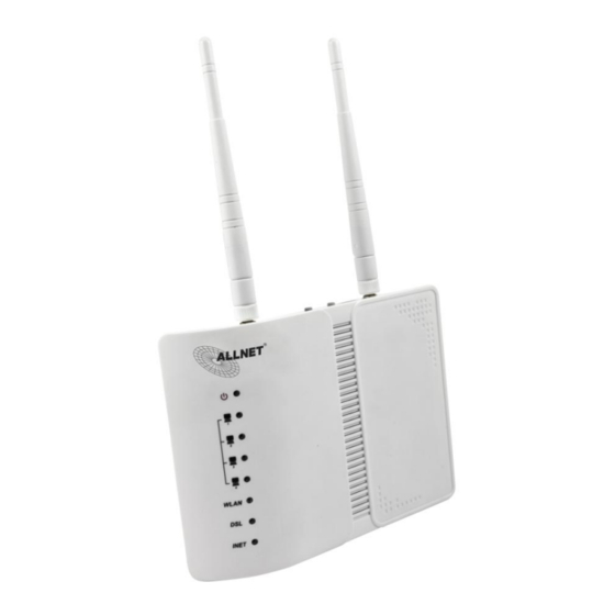Allnet ALL500VDSL2 User Manual