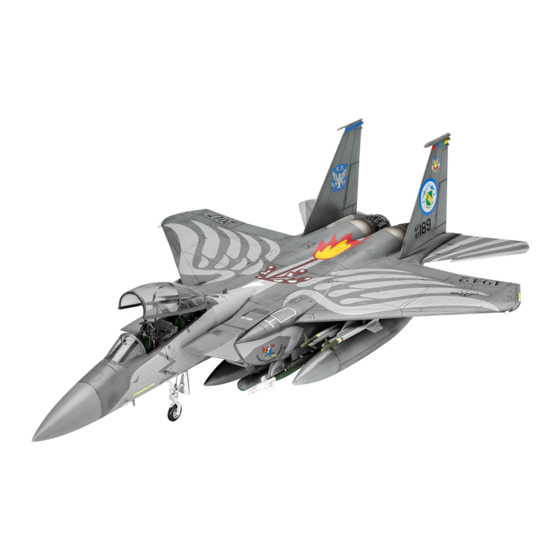 REVELL F-15E STRIKE EAGLE Manual
