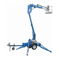 Genie TZ-20 Operators Manual With Maintenance Information