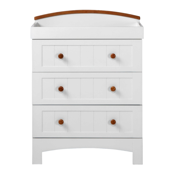 EAST COAST Coast Dresser Assembly And Care Instructions