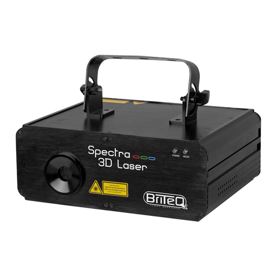 Briteq SPECTRA 3D LASER Operation Manual