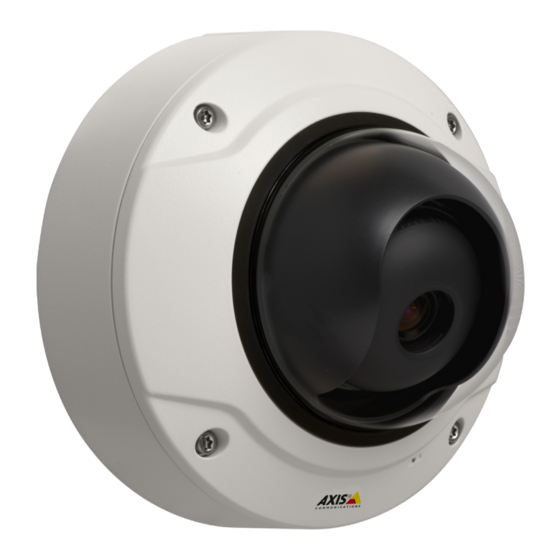 Axis Q3505-V 9MM MKII User Manual