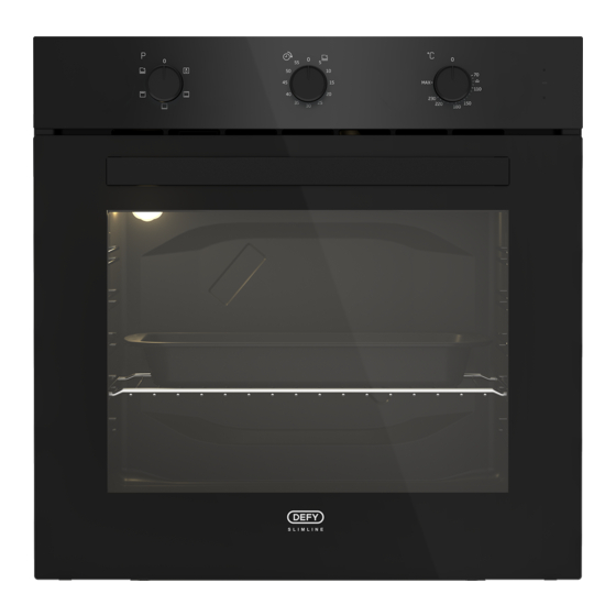 Defy DBO482E Instruction Manual