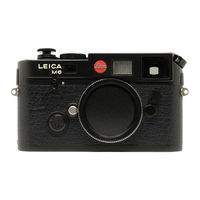 Leica M6 TTL Instructions Manual